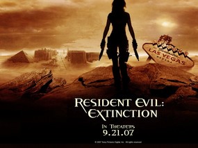 生化危机3 Resident Evil Extinction 壁纸下载 生化危机3 电影壁纸下载 《生化危机3 Resident EvilExtinction》壁纸下载 影视壁纸