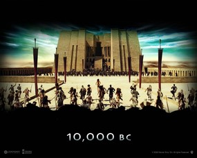 史前一万年 公元前10000年 电影壁纸 剧情 下载 《史前一万年》电影壁纸 影视壁纸