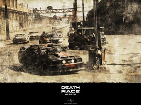  Death Race 死亡飞车壁纸下载 《死亡飞车 Death Race》电影壁纸 影视壁纸