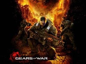 战争机器 Gears of War 壁纸1 《战争机器》（Gea 游戏壁纸