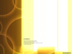 彩色世界之 黄色视觉主题壁纸 黄色视觉CG壁纸 Abstract CG Yellow Series 彩色世界之黄色视觉主题壁纸 月历壁纸