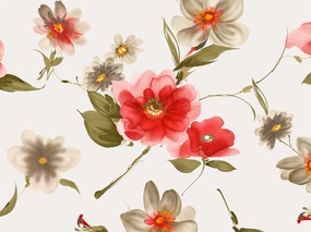 水墨花卉高清壁纸 水墨花卉高清壁纸 植物壁纸